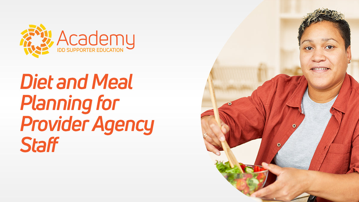 Diet and Meal Planning for Provider Agency Staff eLearn Individual License image 0